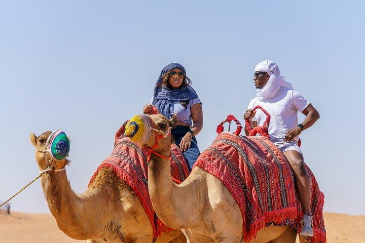 Premium Evening Desert Safari, Quad Bike, Camel & VIP BBQ Dinner