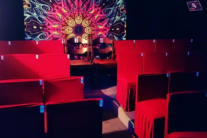 Underground Black Light Theatre Interactive Show in Prague