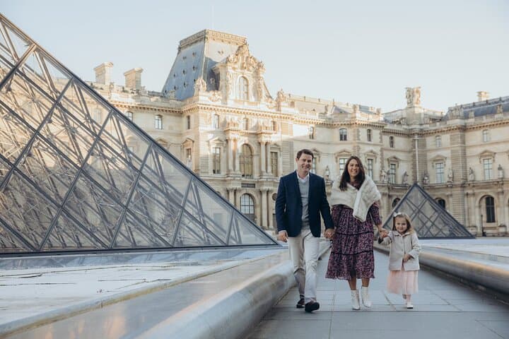 Paris - Family Photoshoot with Kid-Friendly Local Photographer