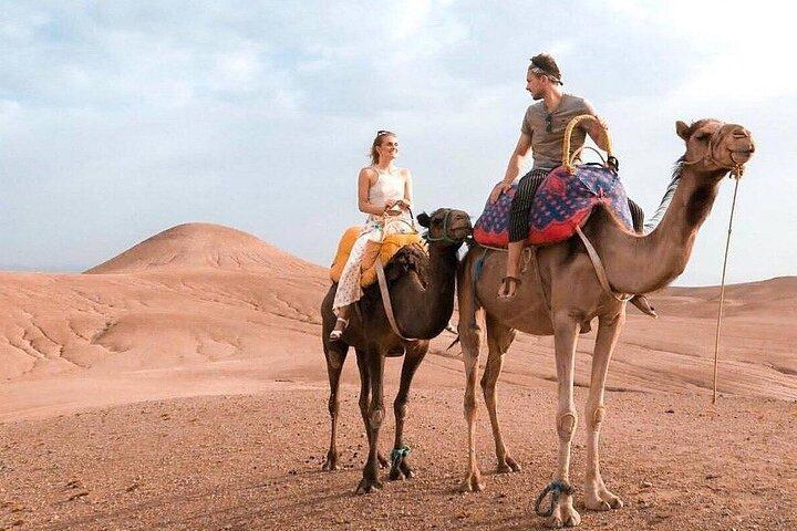 Private Agafay Desert Sunset Camel Ride