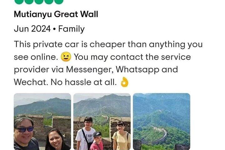 JinShanling Great Wall Sunset/Day Private Day Tour