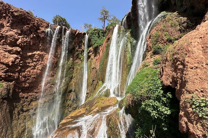 Guided day Trip To Ouzoud Waterfalls with boat tour