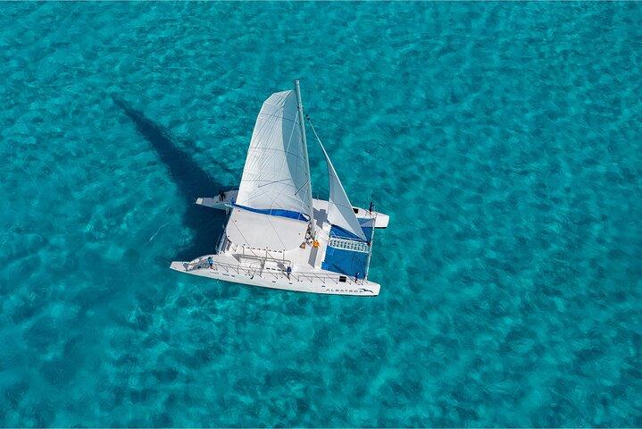 Giant Catamaran - Cancun to Isla Mujeres Playa Norte - Non Drowsy