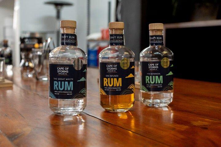 Experience South African Craft Rum tasting and distillery tour in Cape Town