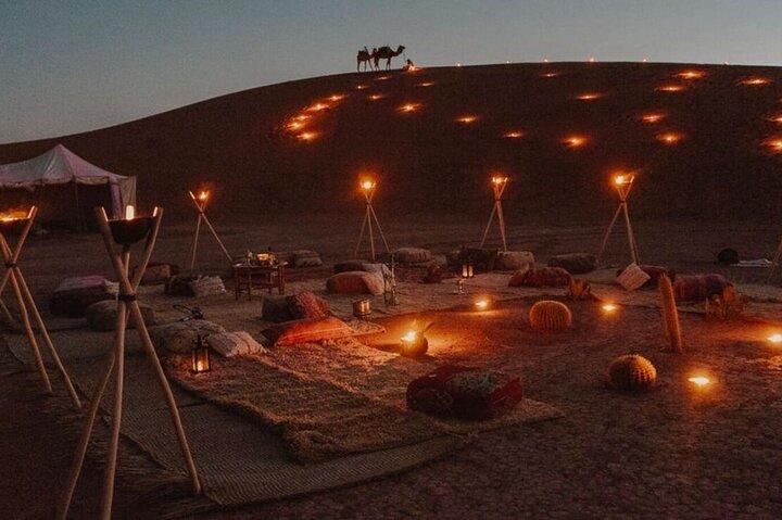 Agafay Desert Quad & Camel Ride with Dinner and Show