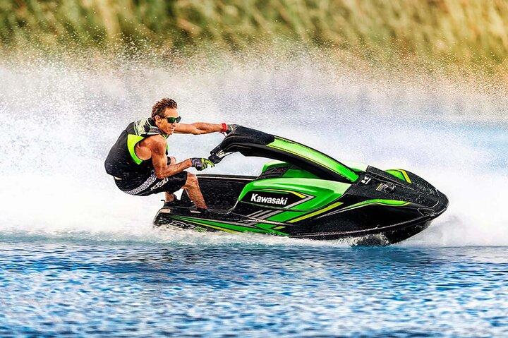 Doha Jet Ski to Skyline with View of Katara and Pearl Qatar