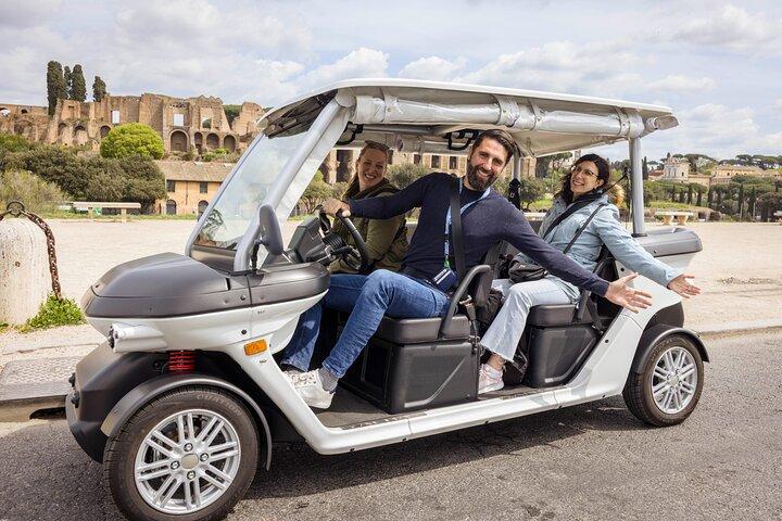 Rome Private Golf Cart Tour – Highlights&Views
