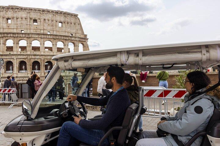 Rome Private Golf Cart Tour – Highlights&Views