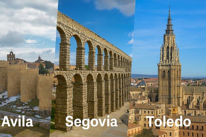 Toledo, Ávila & Segovia: Private Full-Day Tour from Madrid