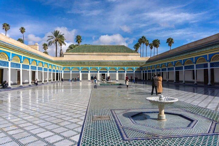 Half-day tour in Marrakech: Bahia Palace, Medina, and Medersa