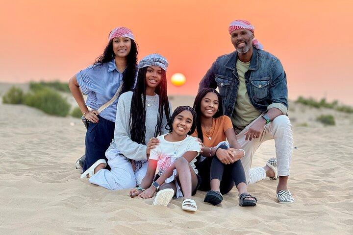 Desert Safari Abu Dhabi with Quad Bike, BBQ Dinner & Camel Ride