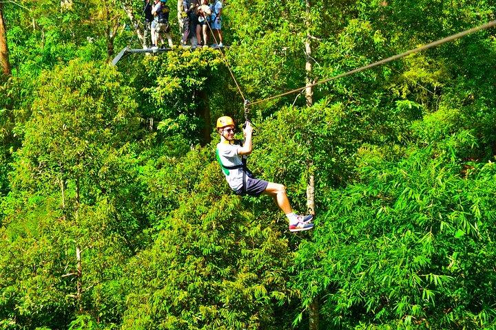 Phuket Jungle ATV Ride Zipline Thrill Combo