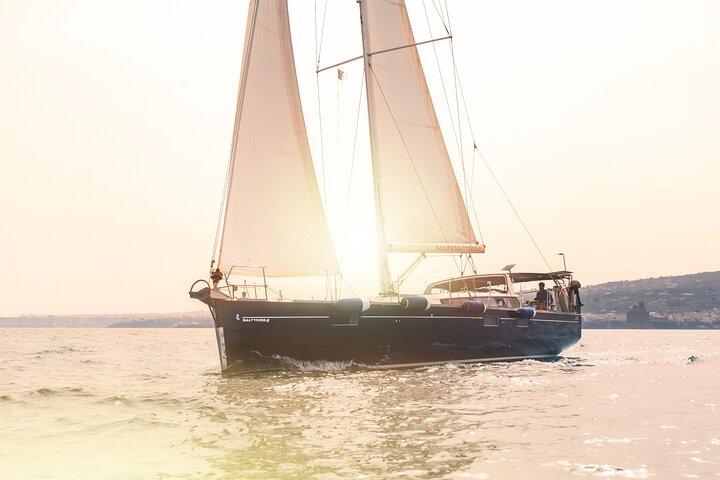 Catania: Sail Cyclops Coast by Boat and Enjoy a Sicilian Aperitif