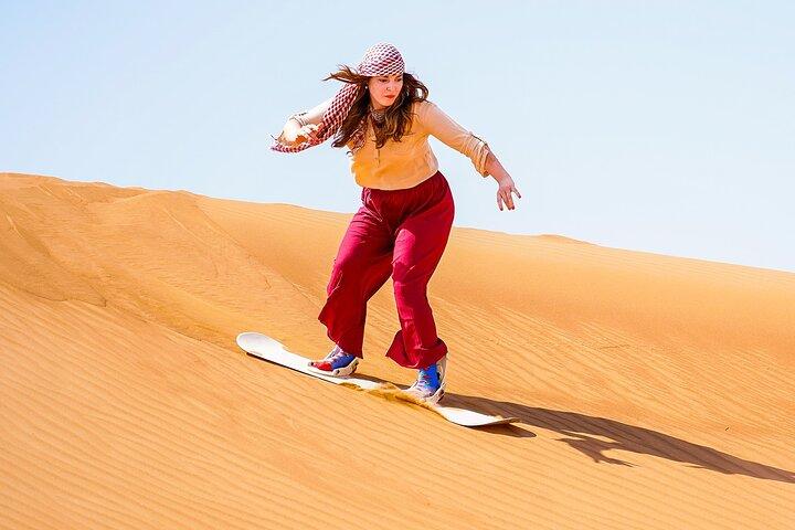 Dubai: Red Dunes Safari with Dune Buggy, Sandboard & Camel