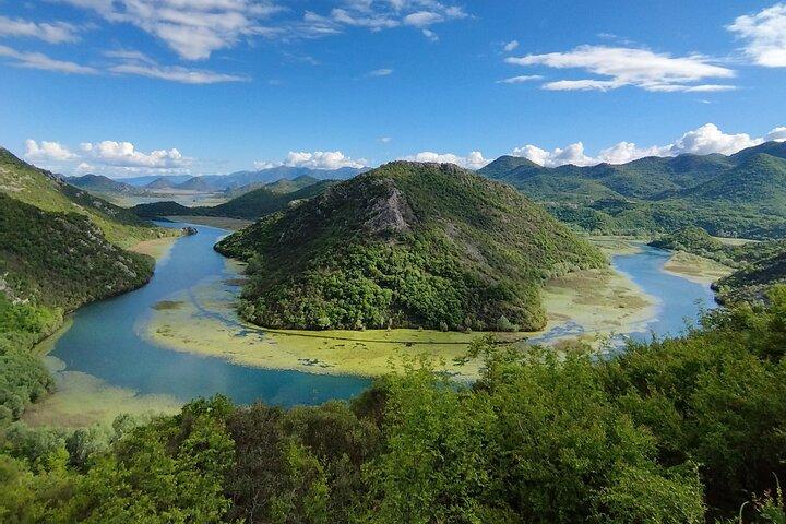 National parks and wine tasting (NP Lovcen, NP Skadar lake, Cetinje, Njegusi)