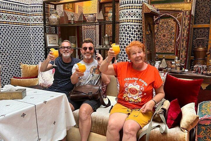 Moroccan Lunch or Dinner with Henna in a Traditional Riad in Fes