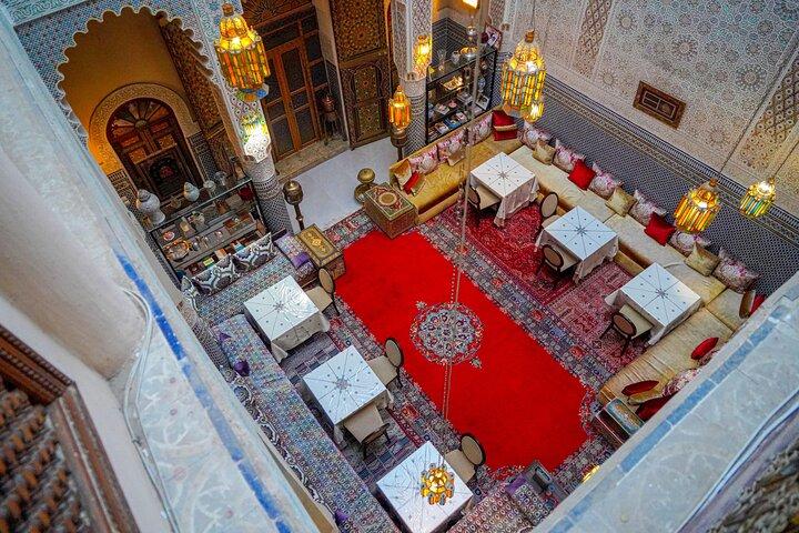 Moroccan Lunch or Dinner with Henna in a Traditional Riad in Fes