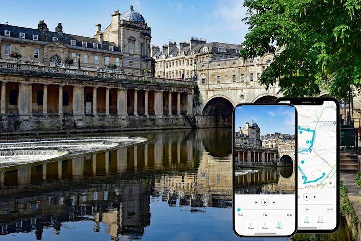 Romans, Royals and Regency Bath Self Guided Tour with App