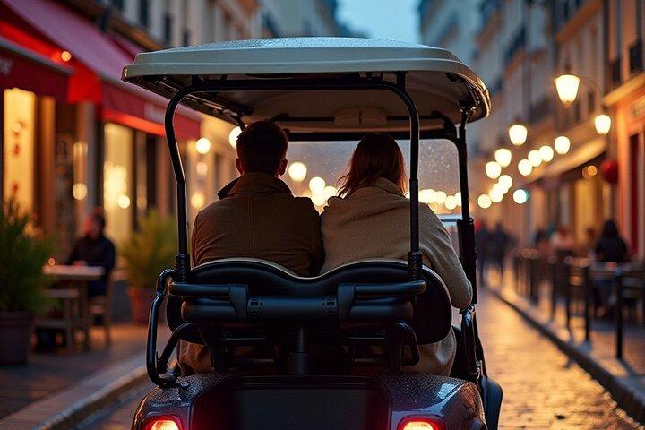 Paris by Night 2 Hour Private Golf Cart Tour