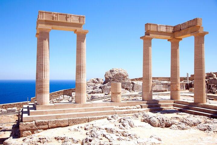 Lindos Acropolis Self-Guided Tour with 3D & Audio (No Ticket)