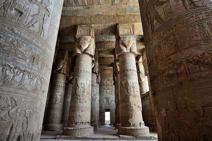 Private Transfer to Hurghada with visit Dendera Temple from Luxor