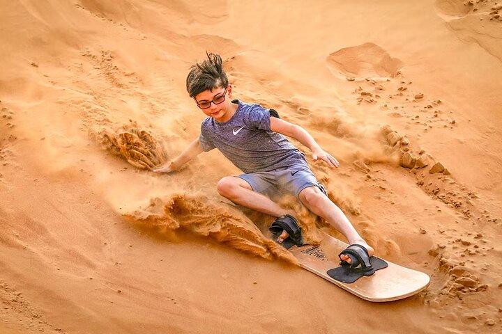 Dubai Evening Desert Safari Dune Bashing, BBQ Dinner & Live Shows