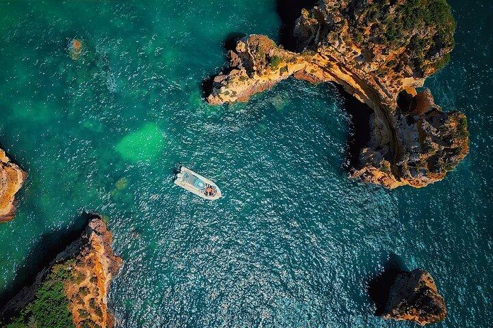Lagos Exclusive Private Boat Cruise with Snacks and Wine!