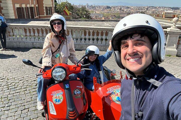 Rome by Vespa Sidecar: The Most Fun & Iconic Experience + Gelato