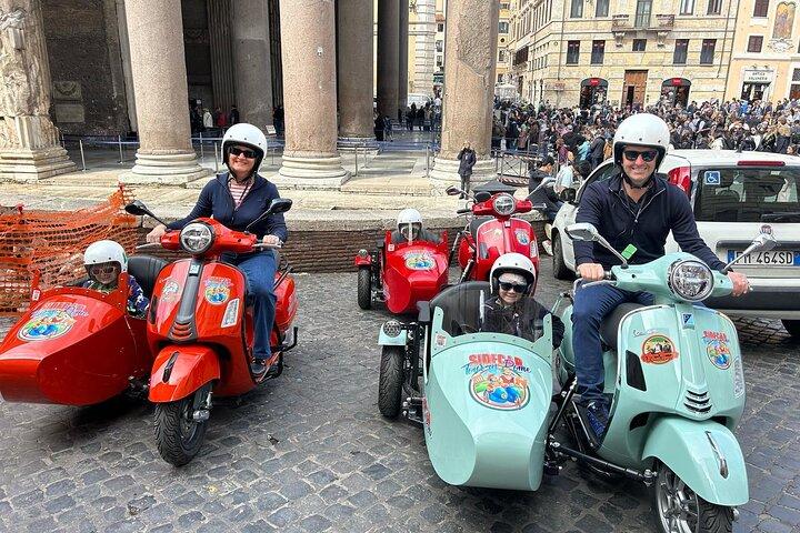 Rome by Vespa Sidecar: The Most Fun & Iconic Experience + Gelato