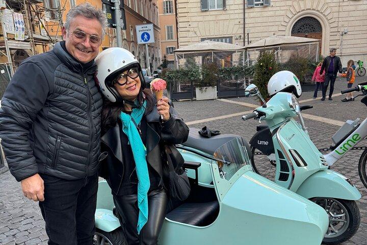 Rome by Vespa Sidecar: The Most Fun & Iconic Experience + Gelato