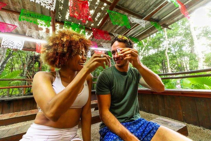 ATV, Zipline and Cenote at Extreme Adventuring with Tulum Pickup