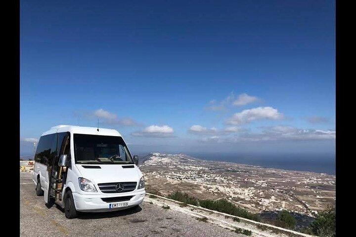 Private Santorini Tour 3-4-5-6 hours-Wine Tasting Optional