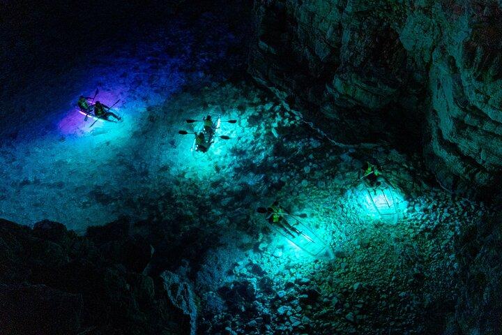 Pula: Night Kayak Tour with Glowing Kayaks