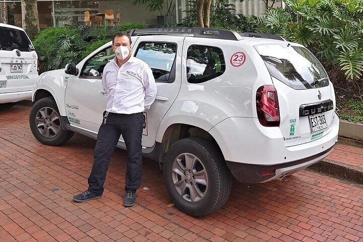 PRIVATE transfer/connection: Departure to Medellin/Garden or Vice versa
