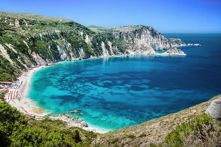 Kefalonia: Lixouri, Myrtos,Melissani & Wine Tasting Full-Day Tour