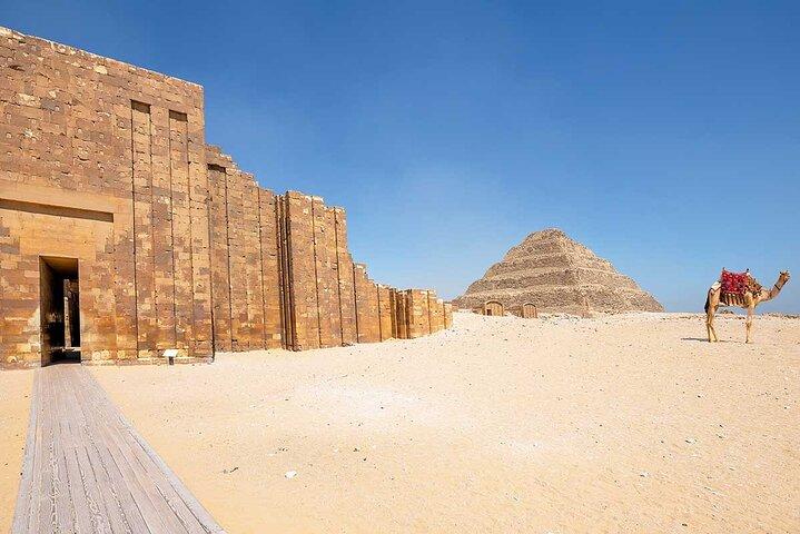 Private Tour Giza Pyramids, Grand Egyptian Museum and Sakkara