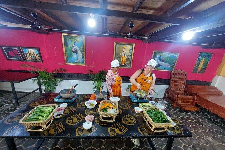 Taste of Cambodia Countryside with Traditional Cooking Classes