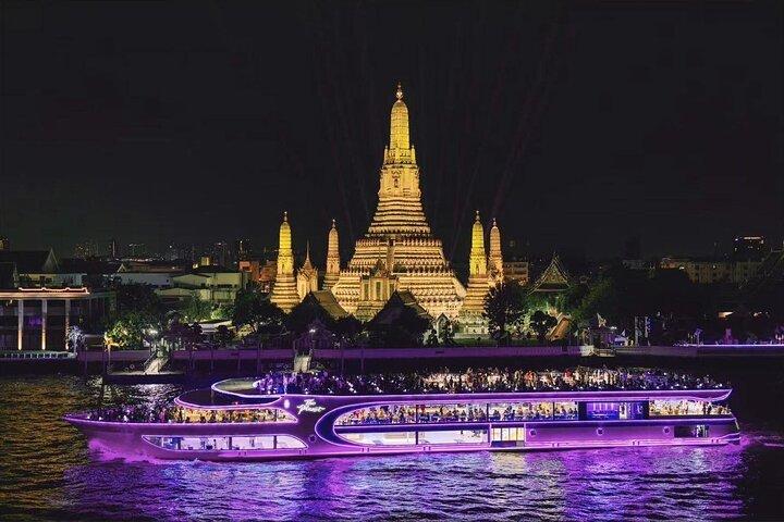 Romantic Sunset The Planet Cruise with Bangkok Night Views