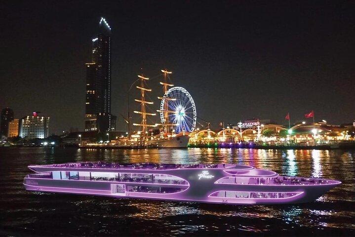 Romantic Sunset The Planet Cruise with Bangkok Night Views