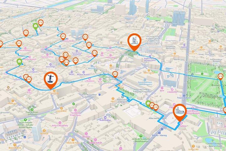 Brussels Audioguided walking tour 2h40 and 25 reviews