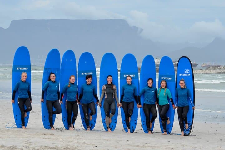 Catch Waves with Friends in Cape Town (Group Lessons)