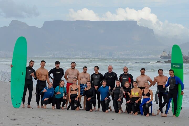 Catch Waves with Friends in Cape Town (Group Lessons)