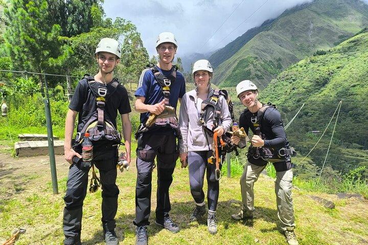 4 Day Inca Jungle Mountain Biking Rafting Zipline Return by Bus