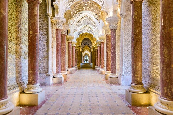 Lisbon: Sintra Full Day Pena Palace, Regaleira & Monserrate
