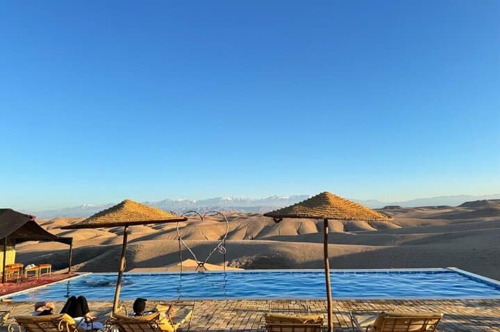 Marrakech Desert Quad and Camel ride, Lunch, and Poolside