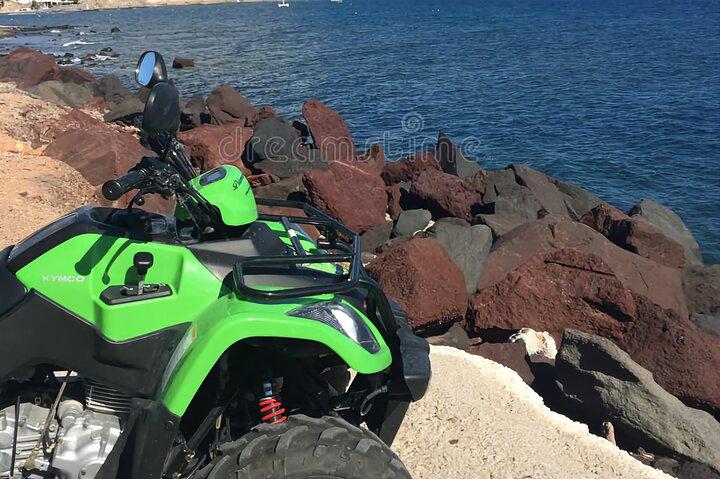 "Discover Santorini on Wheels with private local tour guide!"