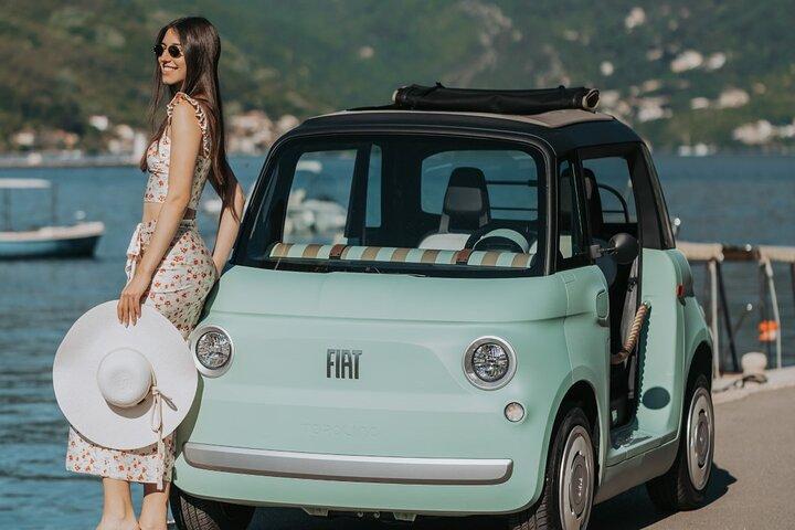 Topolino Guided City Tour by E Car Kotor Perast