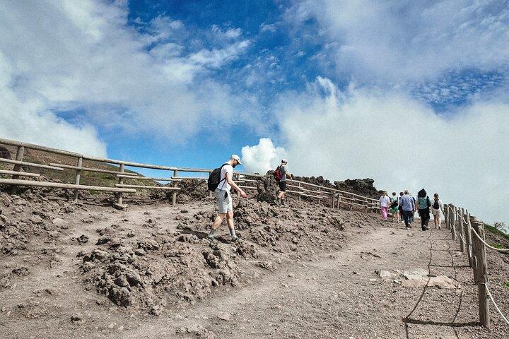 From Naples to Vesuvius: Bus, Ticket & Audio Guide