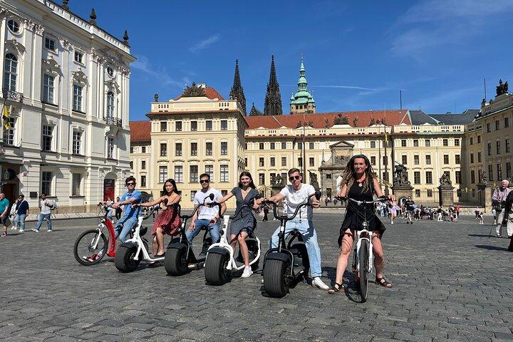 Prague Fat Tire or Regular Scooter City Tour