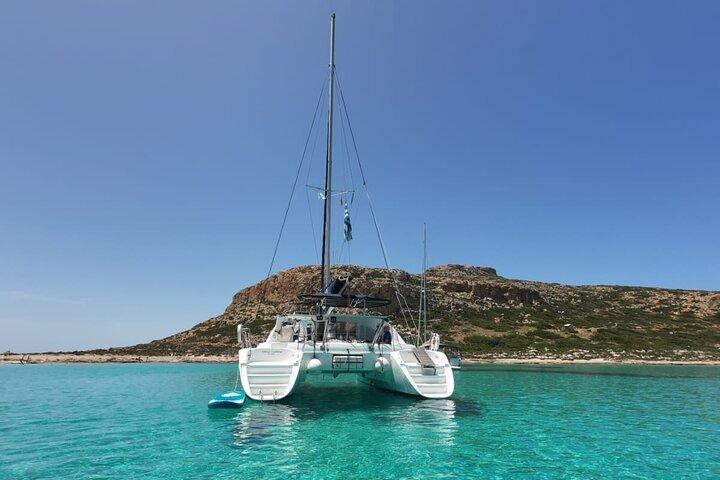 Balos Shared Catamaran Cruise (small groups up to 10 or 22ppl)